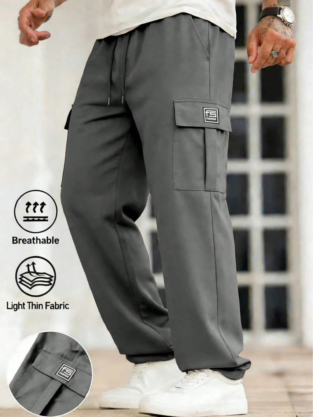 Men Casual Cargo Pant