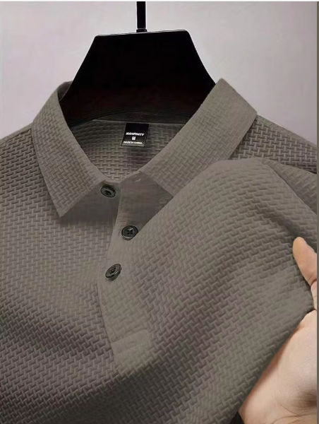 Manfinity Homme Men Solid Polo Shirt For Summer, For Golf
