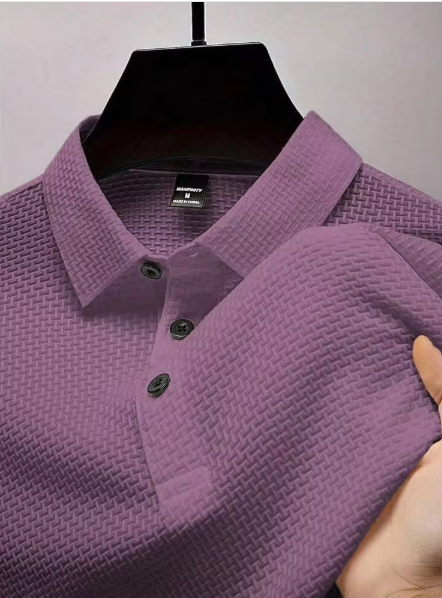 Manfinity Homme Men Solid Polo Shirt For Summer, For Golf
