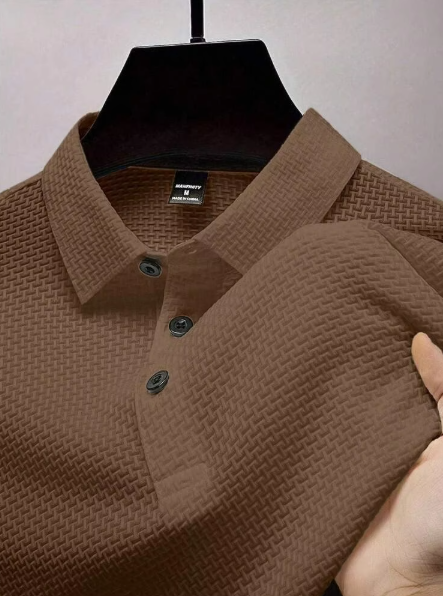 Manfinity Homme Men Solid Polo Shirt For Summer, For Golf