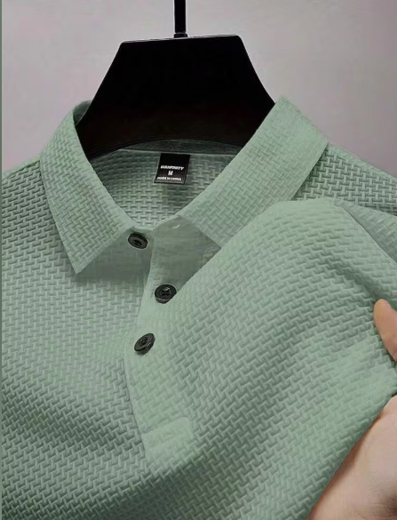 Manfinity Homme Men Solid Polo Shirt For Summer, For Golf