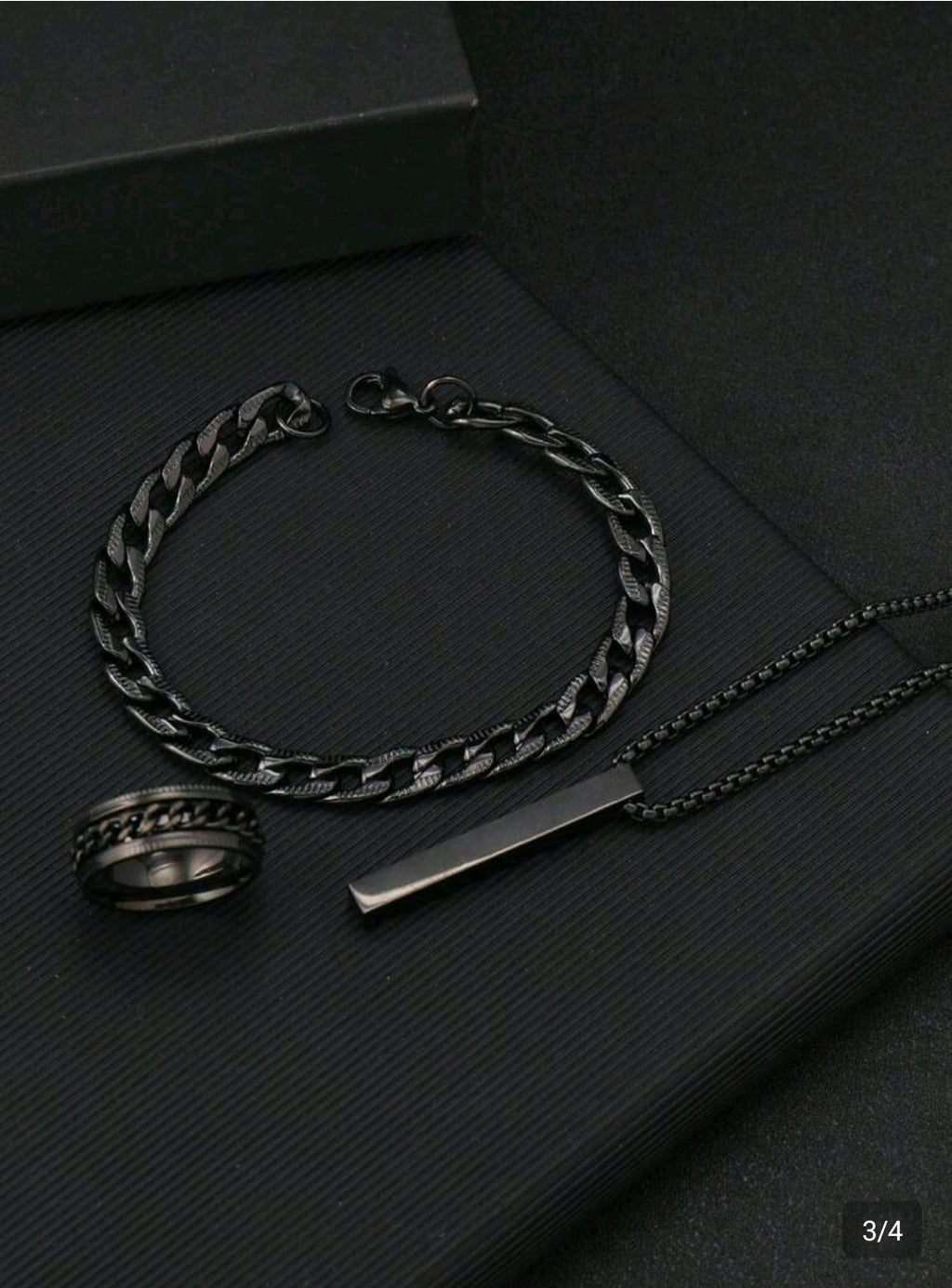 Cross Necklace, Bracelet, And Ring, Suitable For Everyday Adornment