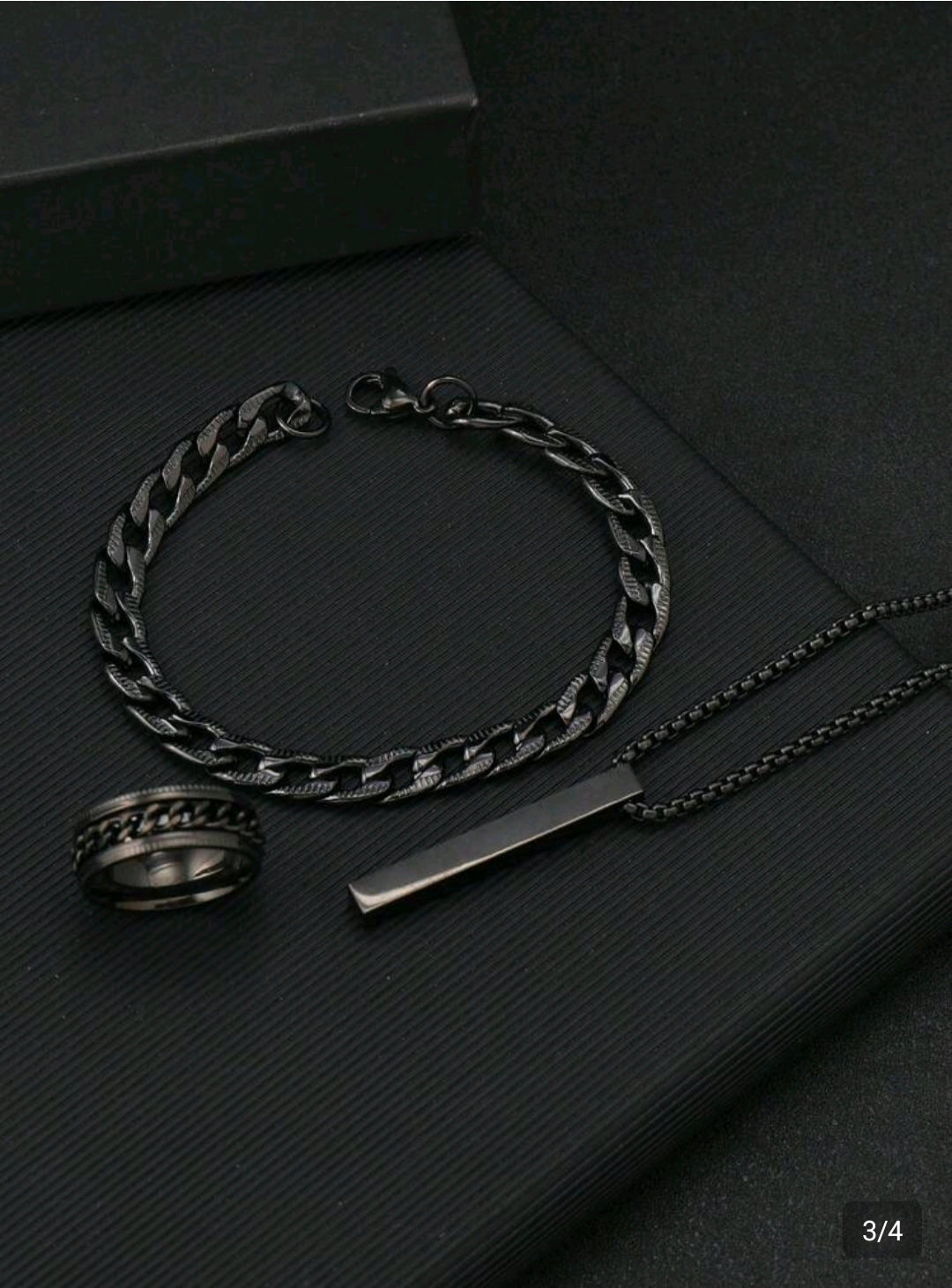 Cross Necklace, Bracelet, And Ring, Suitable For Everyday Adornment