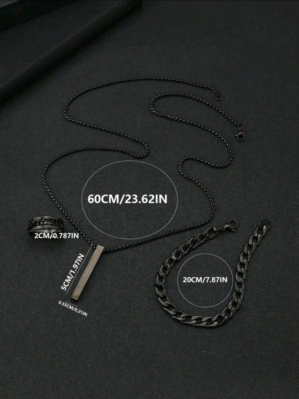 Cross Necklace, Bracelet, And Ring, Suitable For Everyday Adornment