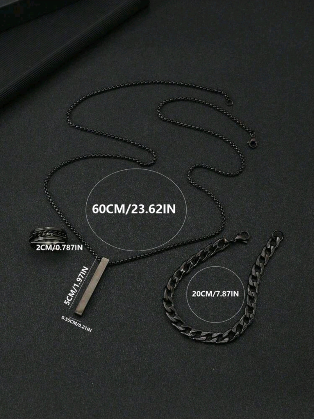 Cross Necklace, Bracelet, And Ring, Suitable For Everyday Adornment